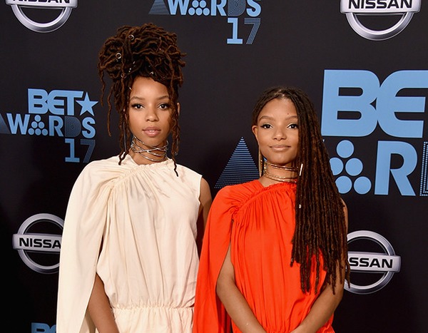 Chloe Bailey & Halle Bailey from BET Awards 2017 Red Carpet | E! News
